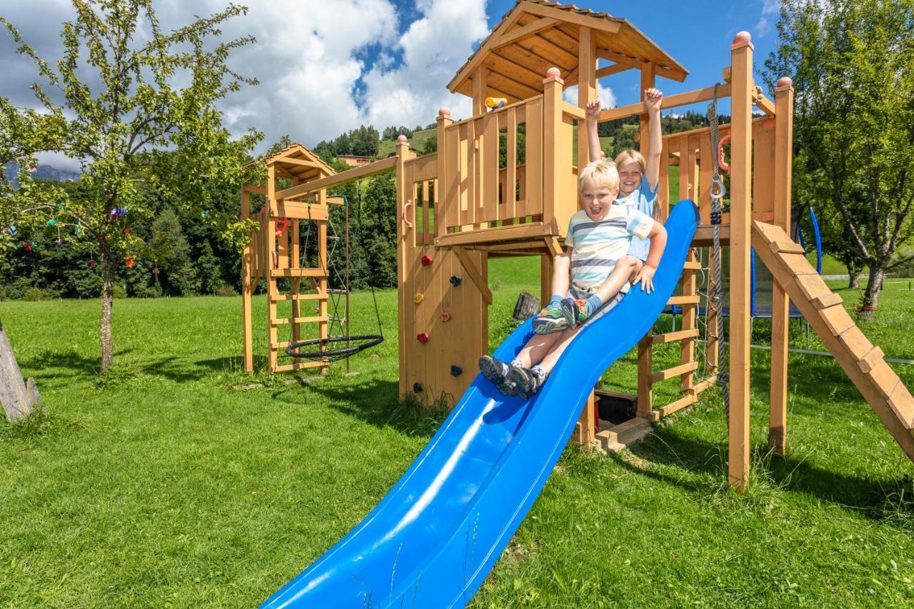 Biobauernhof Stegerbauer Apartamento Maria Alm am Steinernen Meer Exterior foto