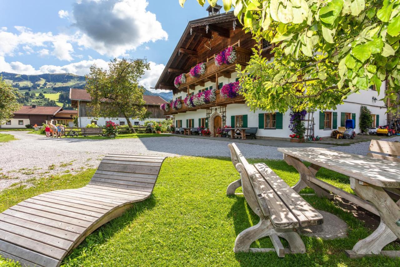Biobauernhof Stegerbauer Apartamento Maria Alm am Steinernen Meer Exterior foto