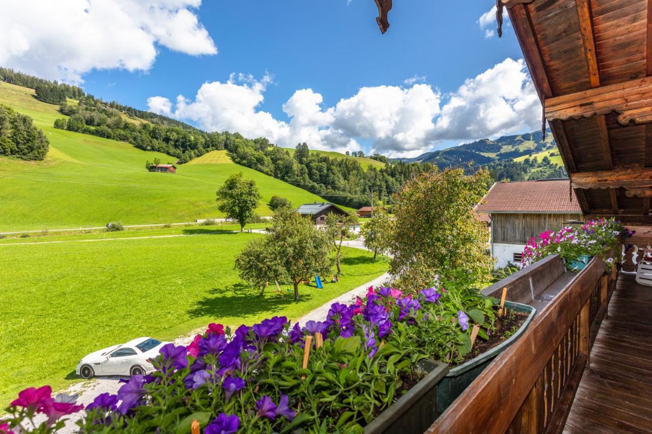 Biobauernhof Stegerbauer Apartamento Maria Alm am Steinernen Meer Exterior foto