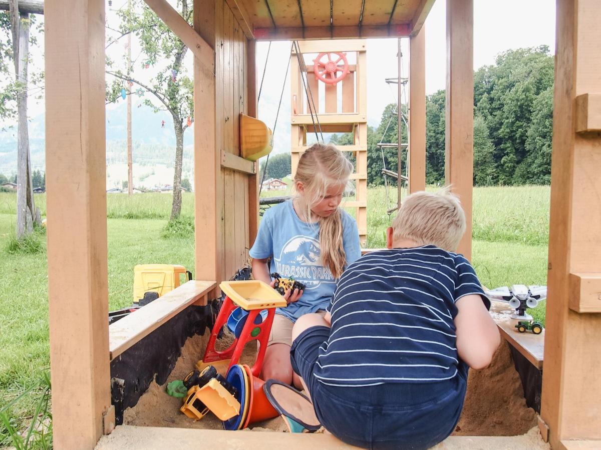 Biobauernhof Stegerbauer Apartamento Maria Alm am Steinernen Meer Exterior foto