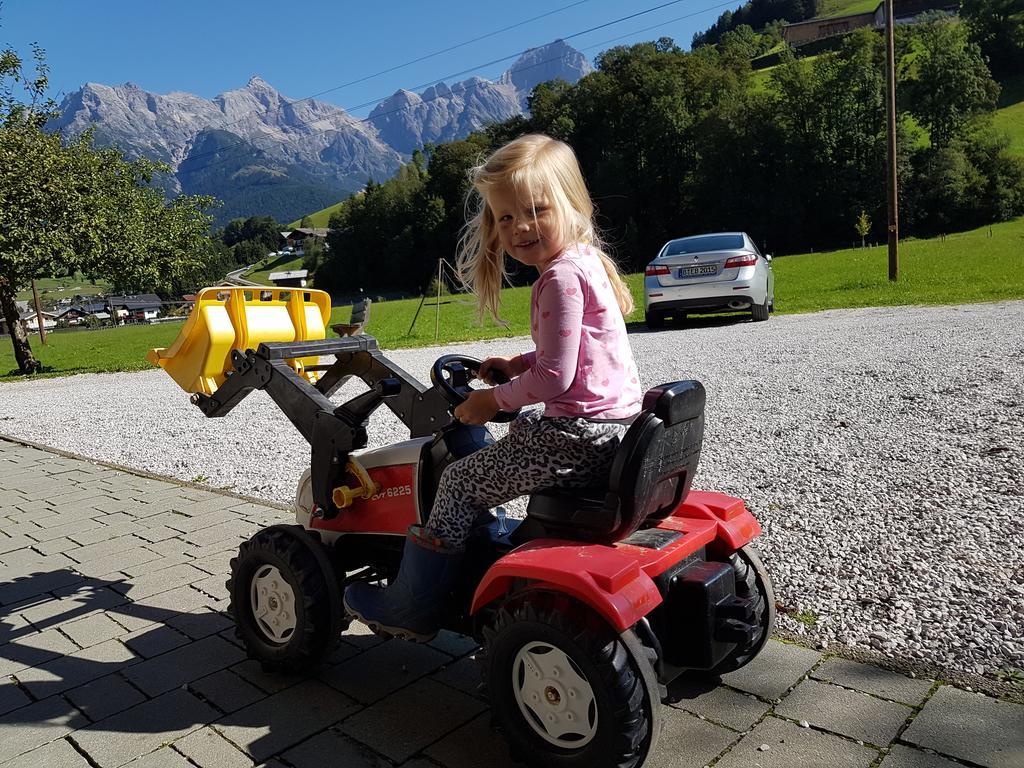 Biobauernhof Stegerbauer Apartamento Maria Alm am Steinernen Meer Exterior foto