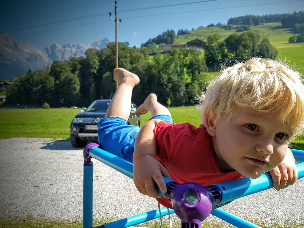 Biobauernhof Stegerbauer Apartamento Maria Alm am Steinernen Meer Exterior foto