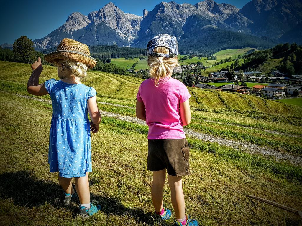 Biobauernhof Stegerbauer Apartamento Maria Alm am Steinernen Meer Exterior foto
