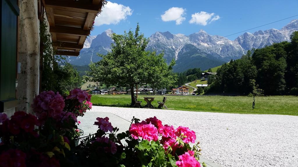 Biobauernhof Stegerbauer Apartamento Maria Alm am Steinernen Meer Exterior foto